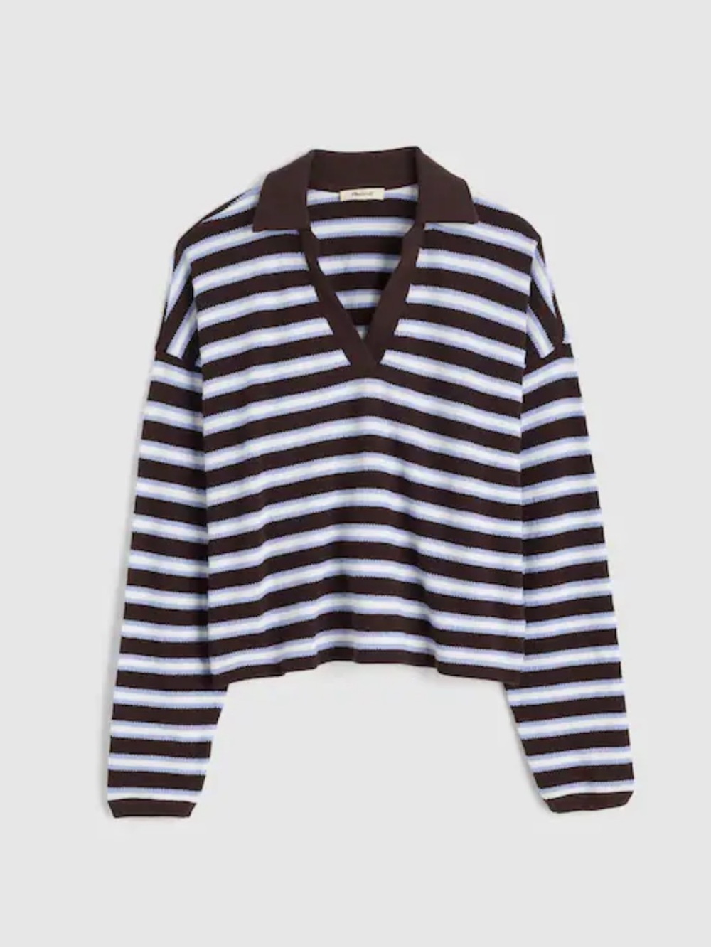 Relaxed Striped Polo Shirt | Madewell